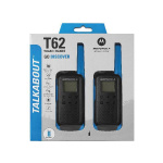 Motorola Talkabout T62 Licence Free PMR446 Two Way Radio Walkie Talkie Twin Pack - SecureHeights