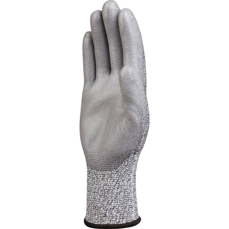 DeltaPlus VENICUTC04 (VENICUT44) Cut C PU Coated Palm 13 Gauge Knitted Safety Gloves (3 Pairs) - SecureHeights