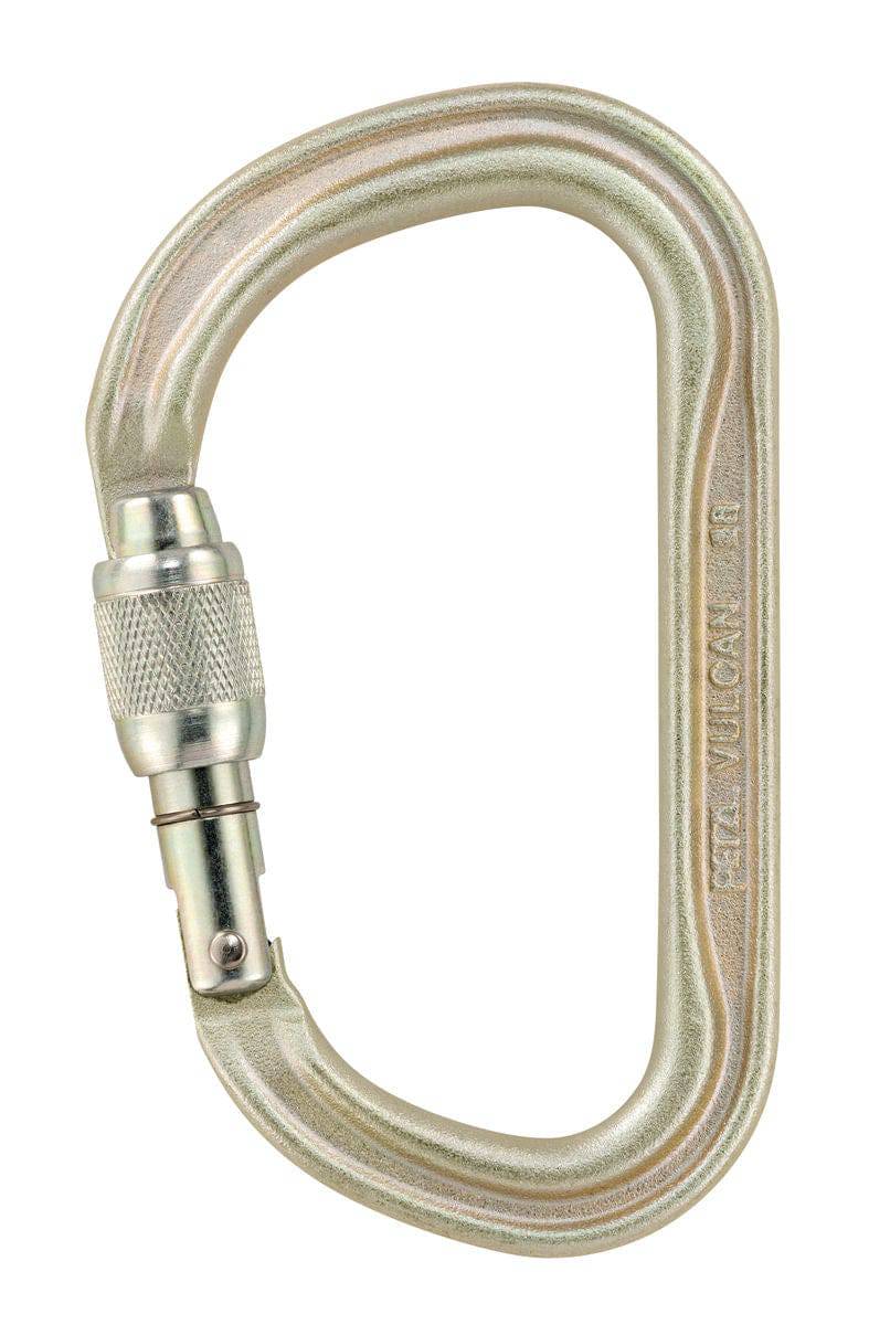 Petzl VULCAN High Strength Large Capacity Asymmetric Steel Screw Lock Carabiner European Version - SecureHeights