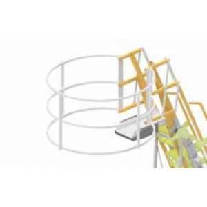 Tuff Built 6' Diameter Aluminum Cage with Rubber Bumpers