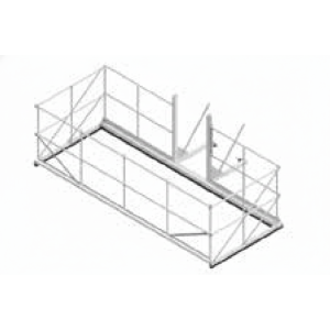 Tuff Built Rectangular Guardrail Cage, 60x154"
