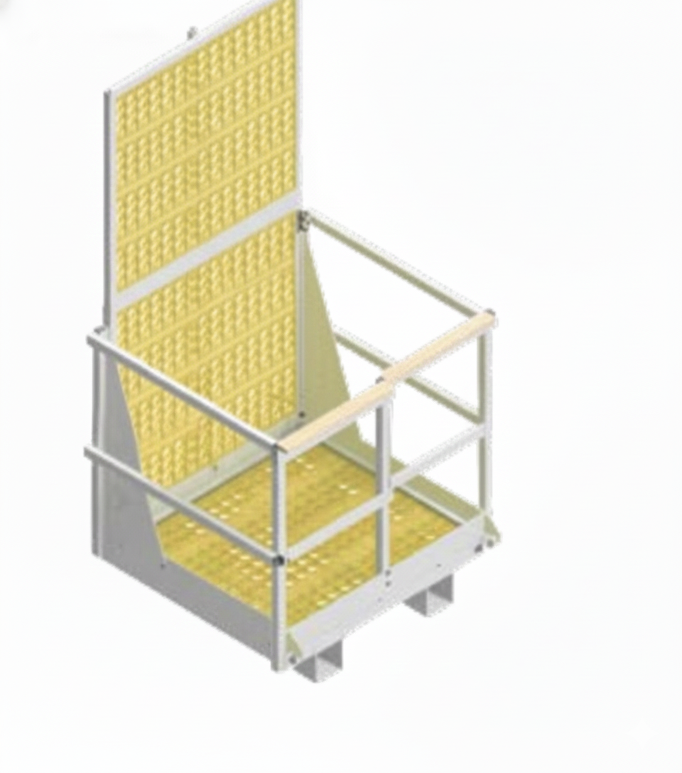 Tuff Built Work Access Forklift Basket (w/o wings)