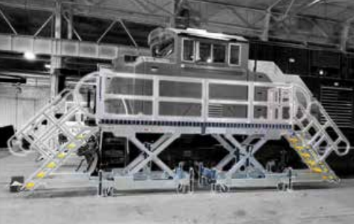 Tuff Built Crank Handle Adjustable Work Platform