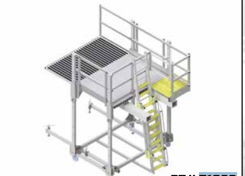 Tuff Built Forklift Adjustable Work Platform